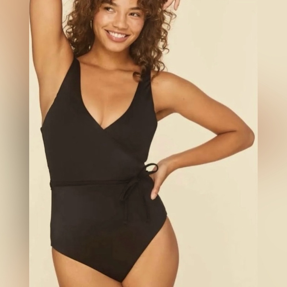 Andie Swim ‘Belmar’ One Piece Swimsuit - Black | Medium - NWT